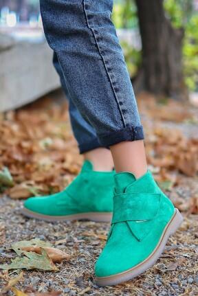 Zeon Yeşil Süet Bot Zeon Yeşil Süet Bot