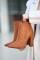 Loora Taba Süet Topuklu Bot
