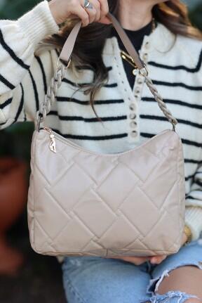 Elien Krem Cilt Çanta