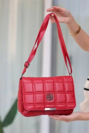 Landi Kırmızı Cilt Çanta