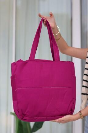 Jonda Mor Keten Çanta