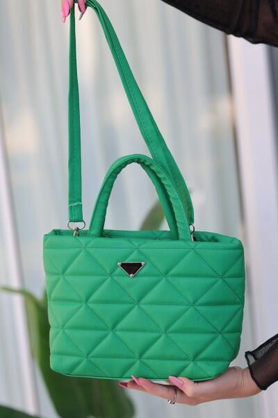 Menti Yeşil Cilt Çanta