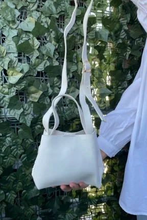 Hepa Beyaz Cilt Çanta Hepa Beyaz Cilt Çanta