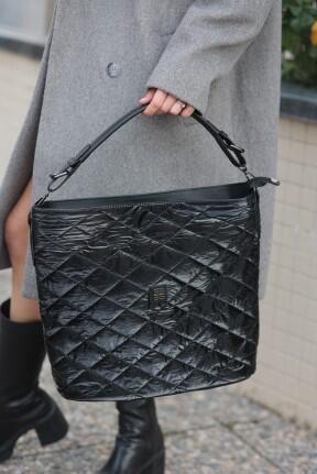 Lenor Siyah Paraşüt Çanta Lenor Siyah Paraşüt Çanta