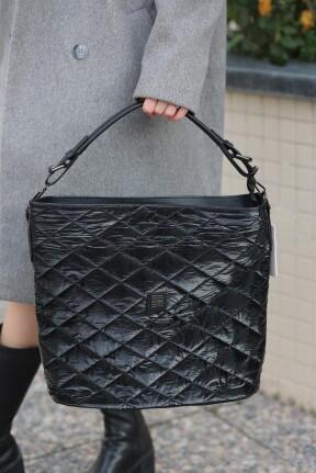 Lenor Siyah Paraşüt Çanta Lenor Siyah Paraşüt Çanta