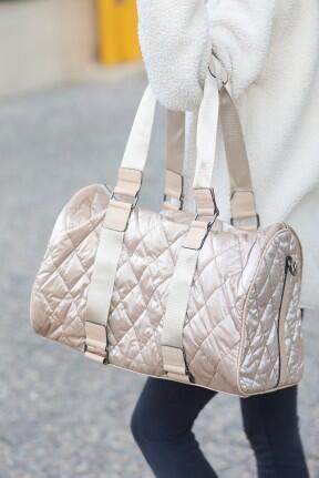 Libby Krem Paraşüt Çanta Libby Krem Paraşüt Çanta