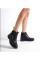 Sofiye Siyah Cilt Topuklu Bot
