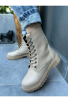 Ceon Nude Cilt Bağcıklı Bot