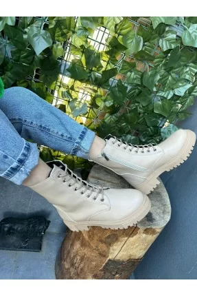 Ceon Nude Cilt Bağcıklı Bot