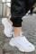 Wita Beyaz Cilt Bağcıklı Spor Ayakkabı