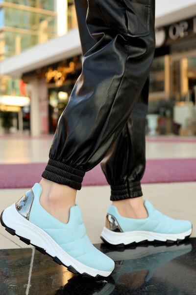 Krista Mavi Streç Spor Ayakkabı