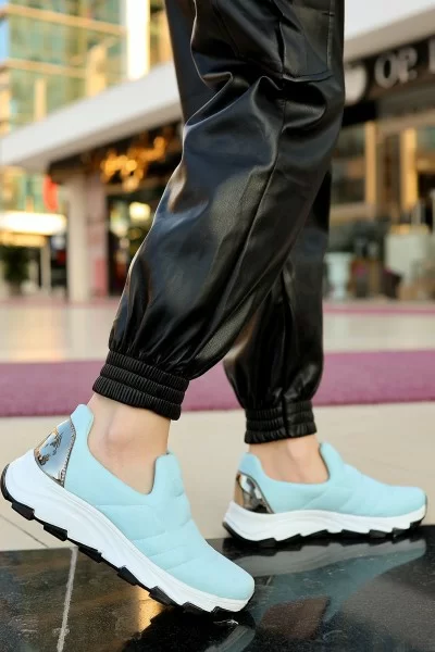 Krista Mavi Streç Spor Ayakkabı Krista Mavi Streç Spor Ayakkabı