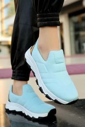 Krista Mavi Streç Spor Ayakkabı Krista Mavi Streç Spor Ayakkabı