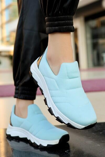 Krista Mavi Streç Spor Ayakkabı