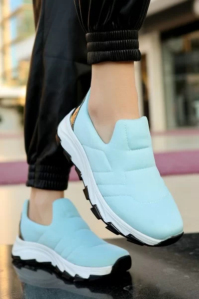 Krista Mavi Streç Spor Ayakkabı Krista Mavi Streç Spor Ayakkabı