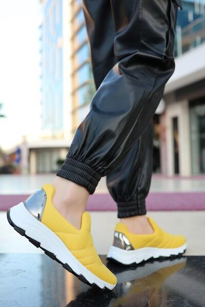 Krista Hardal Streç Spor Ayakkabı Krista Hardal Streç Spor Ayakkabı