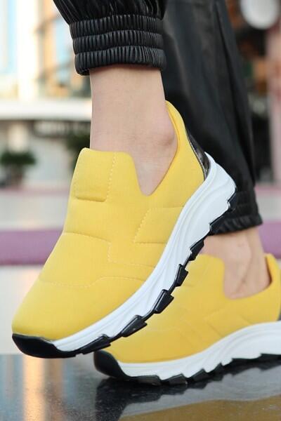 Krista Hardal Streç Spor Ayakkabı Krista Hardal Streç Spor Ayakkabı