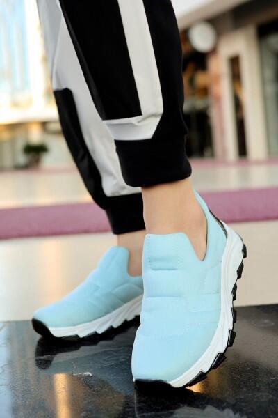 Krista Mavi Streç Spor Ayakkabı