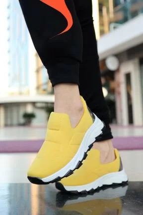 Krista Hardal Streç Spor Ayakkabı Krista Hardal Streç Spor Ayakkabı