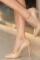 Hillar Nude Cilt Stiletto Ayakkabı