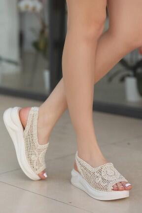 Ulla Ten Örgülü Sandalet Ulla Ten Örgülü Sandalet