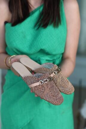 Emery Vizon Örgülü Terlik Emery Vizon Örgülü Terlik