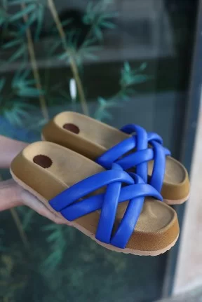 Tenda Mavi Cilt Terlik Tenda Mavi Cilt Terlik