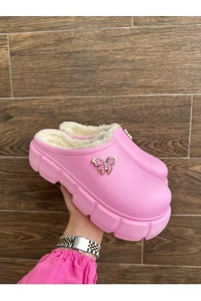 Jiji Pembe Dolgu Topuk Terlik