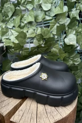 Ekor Siyah Dolgu Topuk Terlik