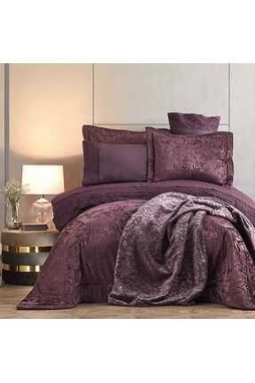 KaracaHome Valeria Best Mürdüm 8 Parça Çeyiz Seti KaracaHome Valeria Best Mürdüm 8 Parça Çeyiz Seti