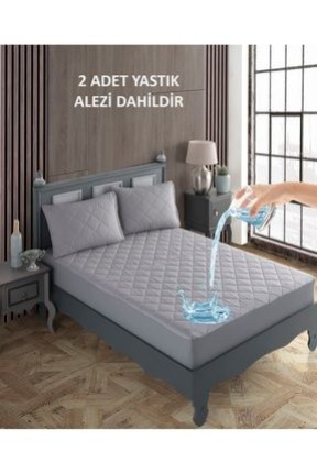 sevilyaÇift Kişilik Alez Seti %100 Pamuk Kapitone Su Sıvı Geçirmez Yatak Yastık Alezi Yatak Yastık Koruyucu sevilyaÇift Kişilik Alez Seti %100 Pamuk Kapitone Su Sıvı Geçirmez Yatak Yastık Alezi Yatak Yastık Koruyucu