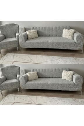 FaiendJakarlı 3 3 1 1 Taş-gri Lastikli Kanepe Örtüsü | Lastikli Koltuk Örtüsü | koltuk kılıfı Takımı FaiendJakarlı 3 3 1 1 Taş-gri Lastikli Kanepe Örtüsü | Lastikli Koltuk Örtüsü | koltuk kılıfı Takımı