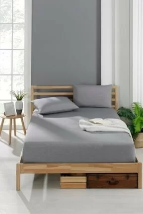 ValeziumAkfil Kumaş Lastikli Fıtted Yastıklı Çarşaf Seti ValeziumAkfil Kumaş Lastikli Fıtted Yastıklı Çarşaf Seti