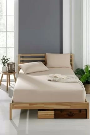 ValeziumAkfil Kumaş Lastikli Fıtted Yastıklı Çarşaf Seti ValeziumAkfil Kumaş Lastikli Fıtted Yastıklı Çarşaf Seti