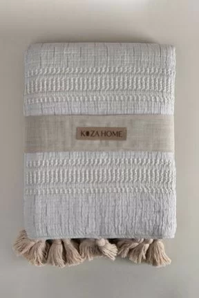 Koza HomeAssos Bej Taş Yıkama Çift Kişilik Yatak Örtüsü 230x250 5036 Koza HomeAssos Bej Taş Yıkama Çift Kişilik Yatak Örtüsü 230x250 5036