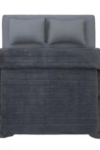 Koza HomeKoza Lun Gri Yatak Örtüsü Takımı Çift Kişilik 9083 230 X 240 Koza HomeKoza Lun Gri Yatak Örtüsü Takımı Çift Kişilik 9083 230 X 240