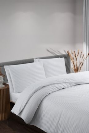 Soft ColoursLastikli Çarşaflı Pamuk Saten Çizgili Çift Kişilik Nevresim Takımı Otel Nevresimi Soft ColoursLastikli Çarşaflı Pamuk Saten Çizgili Çift Kişilik Nevresim Takımı Otel Nevresimi