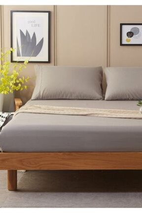 MODA HOMELastikli Pamuk Penye Çarşaf Gri 180x200 Littlekingsize MODA HOMELastikli Pamuk Penye Çarşaf Gri 180x200 Littlekingsize