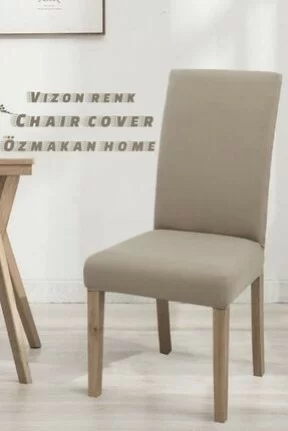 ÖZMAKANBal peteği desen ,likrali ,lastikli,esnek sandalye kılıfı 1 adet (vizon renk ) ÖZMAKANBal peteği desen ,likrali ,lastikli,esnek sandalye kılıfı 1 adet (vizon renk )