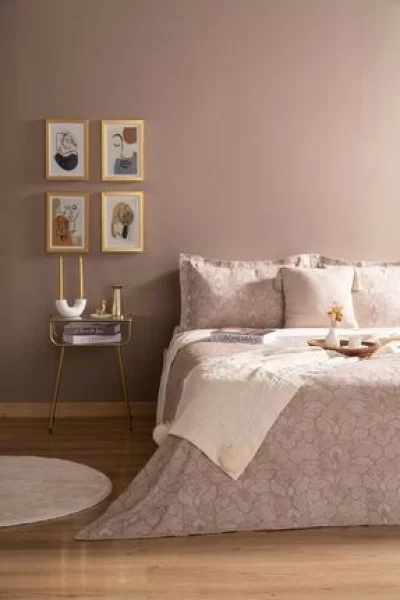 OdamodaMia Çift Kişilik Yatak Örtüsü Takımı Bej Günlük Çok Amaçlı Pike Örtü Seti - Şık Kutu Ve Paket OdamodaMia Çift Kişilik Yatak Örtüsü Takımı Bej Günlük Çok Amaçlı Pike Örtü Seti - Şık Kutu Ve Paket