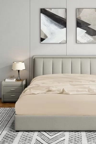 Soley| Jersey | %100 Doğal Pamuklu Tek / Çift Kişilik Lastikli Çarşaf Soley| Jersey | %100 Doğal Pamuklu Tek / Çift Kişilik Lastikli Çarşaf