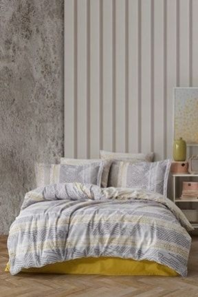 Soley| Mirena | %100 Pamuklu Tek Kişilik Nevresim Takımı