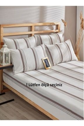 Ricco LifesOdun Kahvesi Lastikli Çarşaf Yastık Kılıfı Pamuklu Tek Kişilik - Çift Kişilik - Battal Ricco LifesOdun Kahvesi Lastikli Çarşaf Yastık Kılıfı Pamuklu Tek Kişilik - Çift Kişilik - Battal